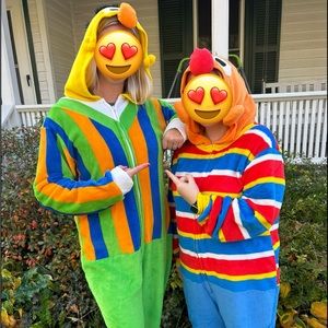 Adult Halloween costumes. BERT AND ERNIE